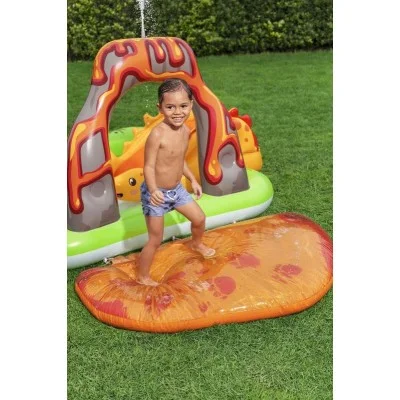 Bestway 8'7" x 6'2" x 40"/2.62m x 1.88m x 1.02m Volcano Springs Play Center